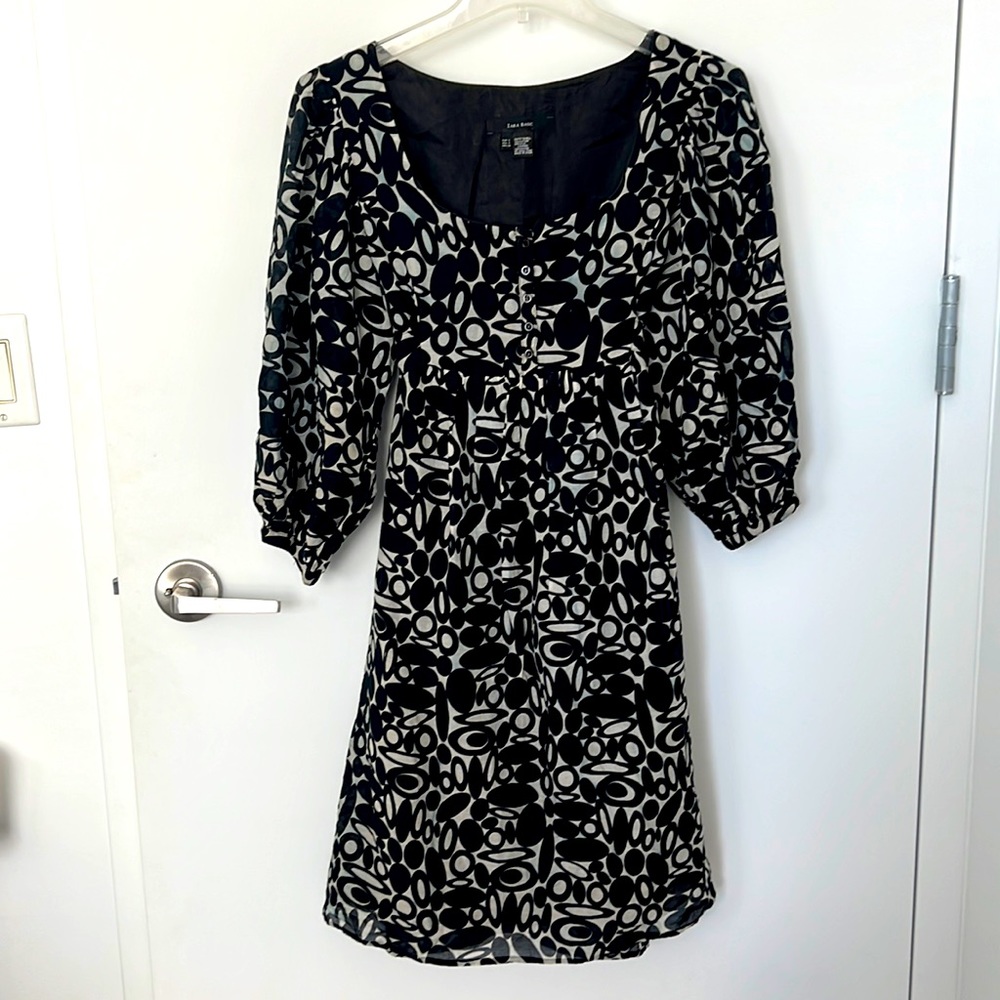 Nice quality ZARA made in Spain size Small or Medium, cotton and silk blend.